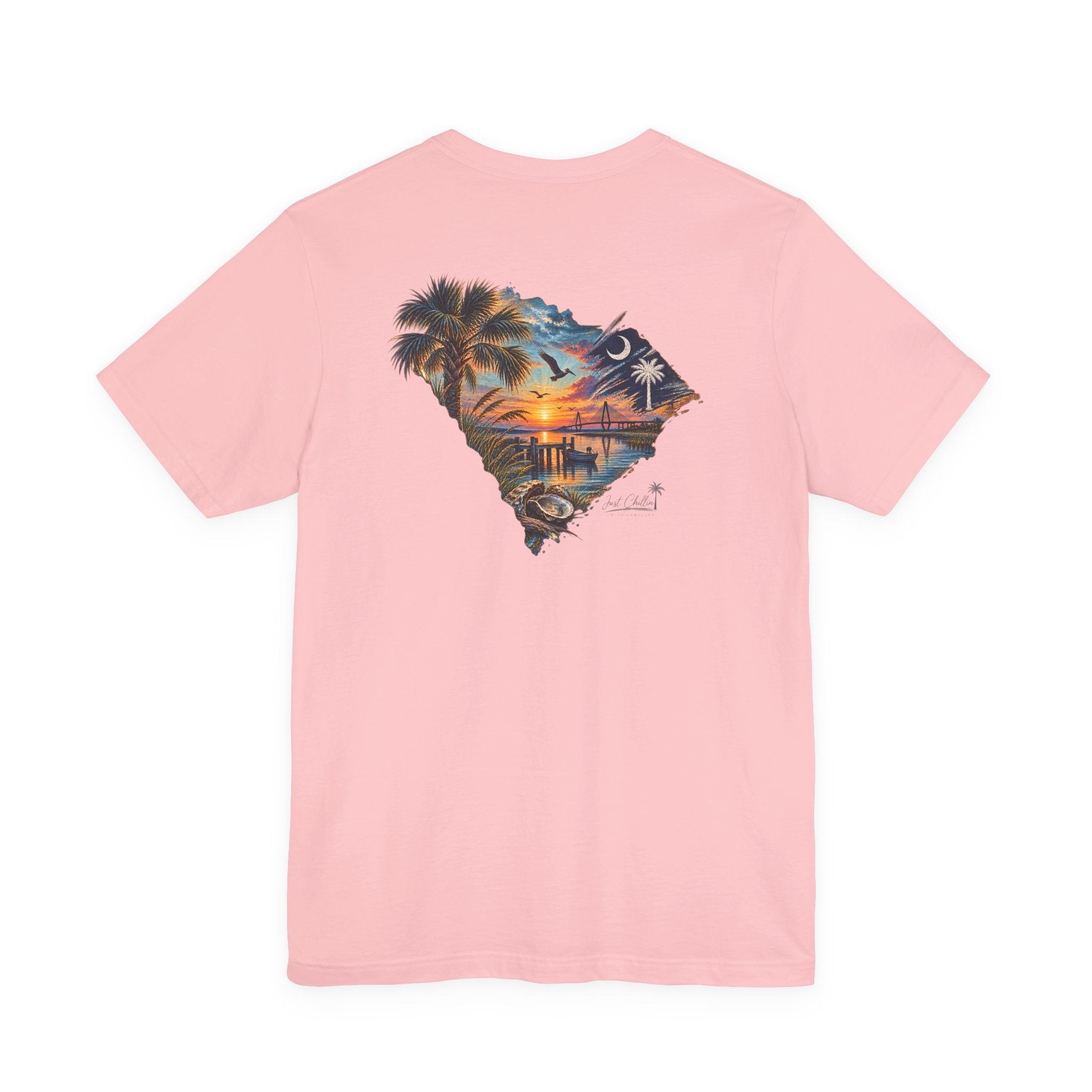 South Carolina Sunset Beach T-Shirt — Coastal Palmetto State Graphic Tee