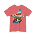Just Chilling Unisex Heavy Cotton Tee, Relaxed Vintage Style Shirt, Great for Casual Outings, Perfect for Lazy Days, Gift for Friends, [...]