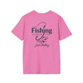 Fishing Addiction Unisex T-Shirt, Casual Wear, Outdoor Shirt, Gift for Fishermen, Summer Tee, Fishing Enthusiast Apparel - Just Chilling Shop