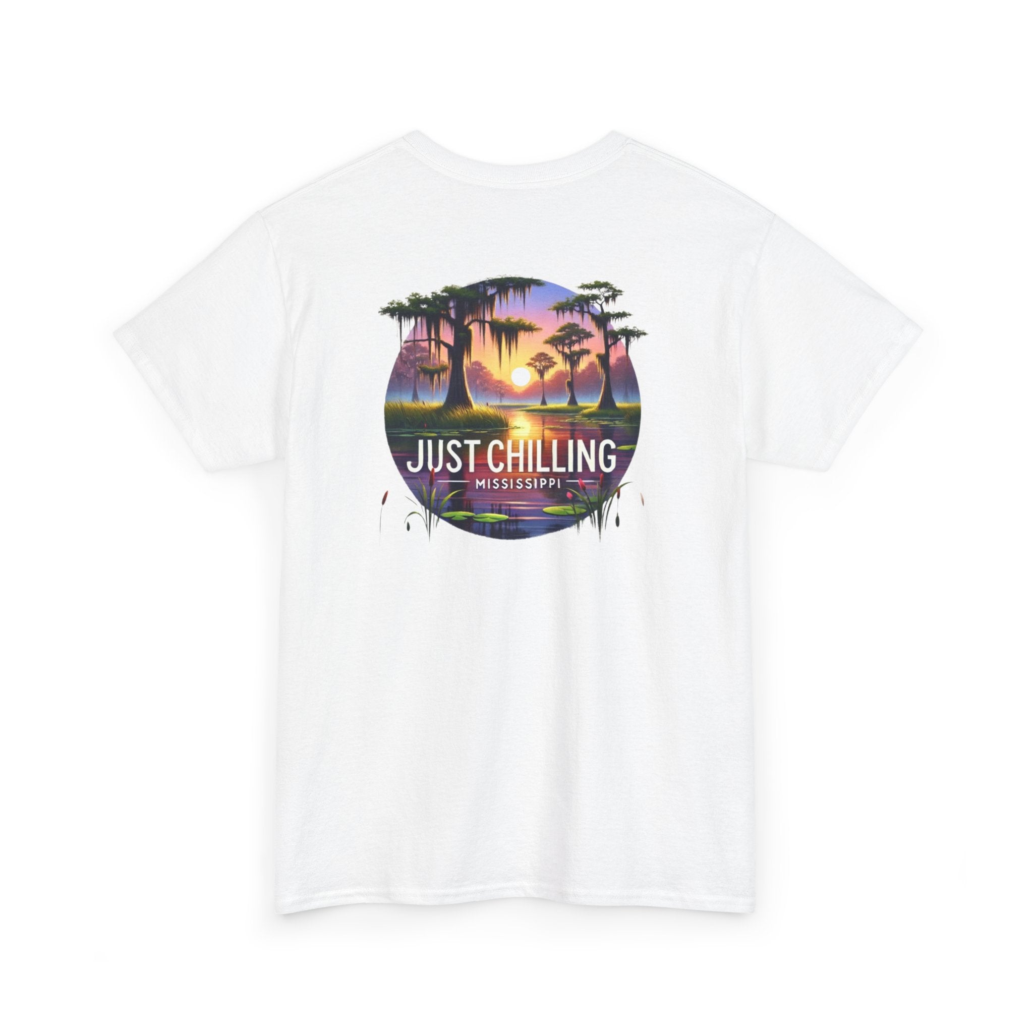 Mississippi State of Mind "Just Chillin'" Sunset Graphic T-Shirt
