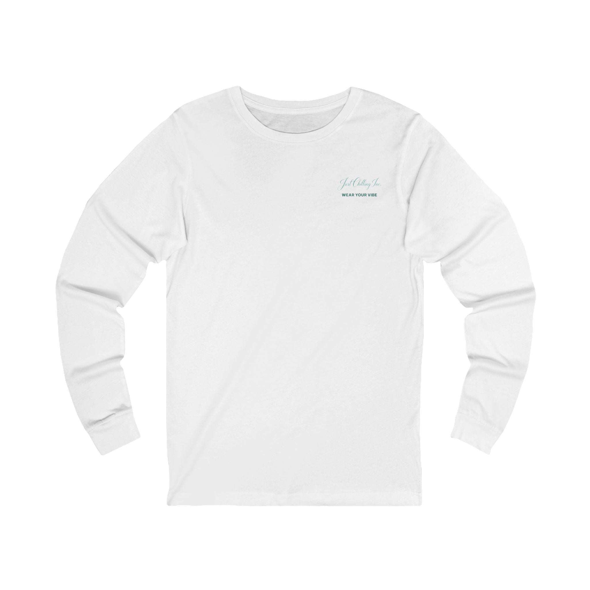 Long Sleeve Tee — "Just Chilling" Camper Van Camping Graphic