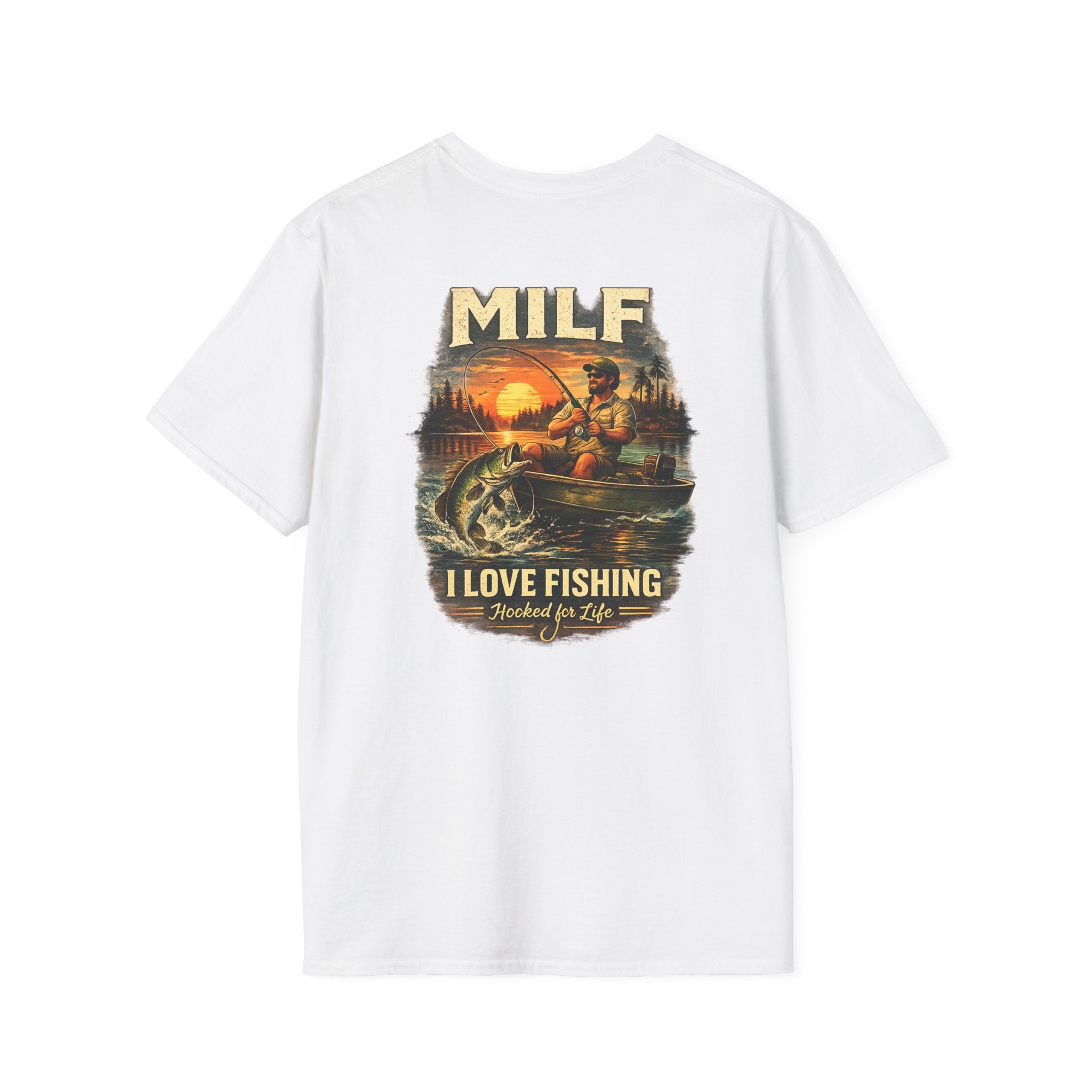 Unisex Jersey Short Sleeve Tee – Man I Love Fishing (MILF Edition)