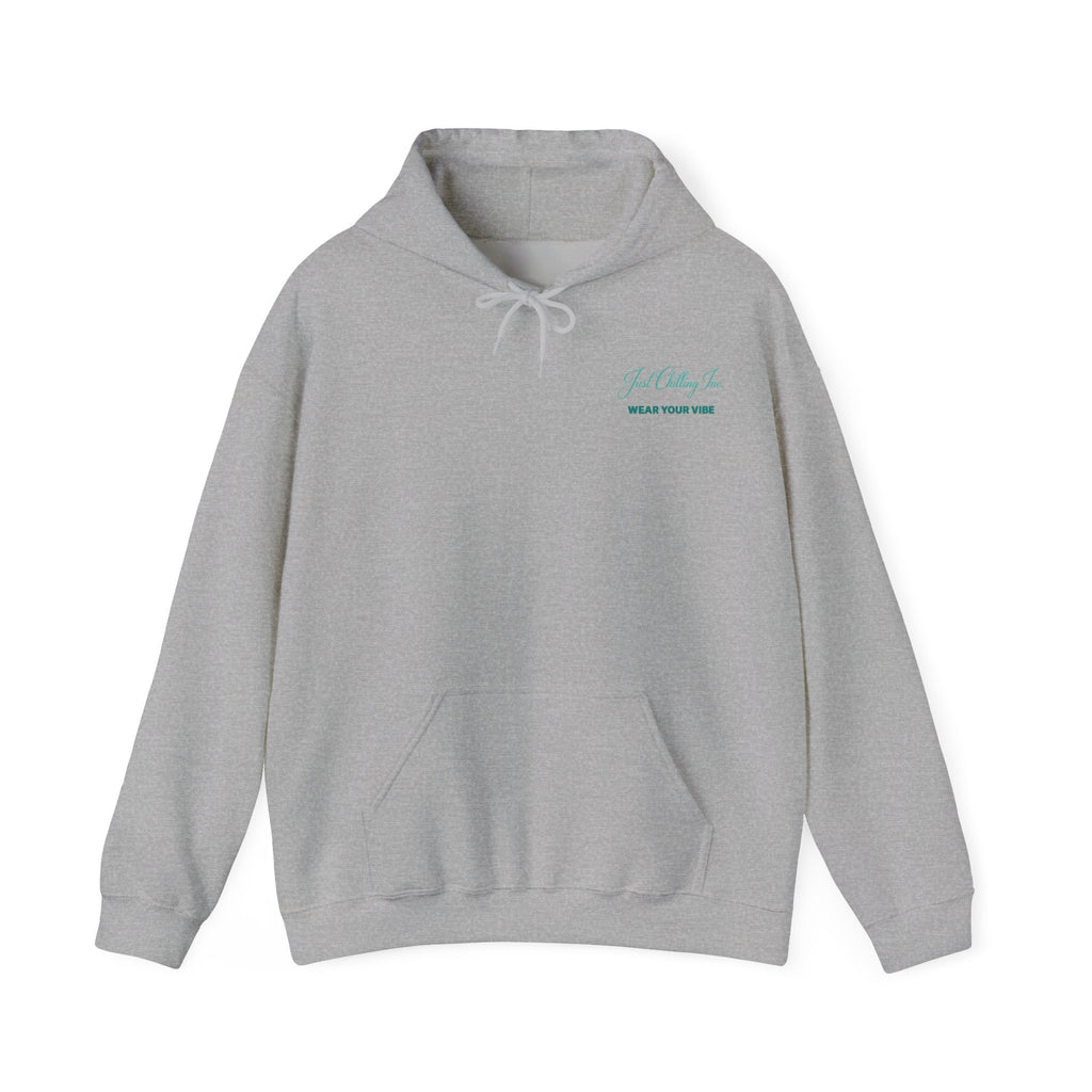 Fishing Hoodie - "Wishin' I Was Fishin'" Graphic Hooded Sweatshirt