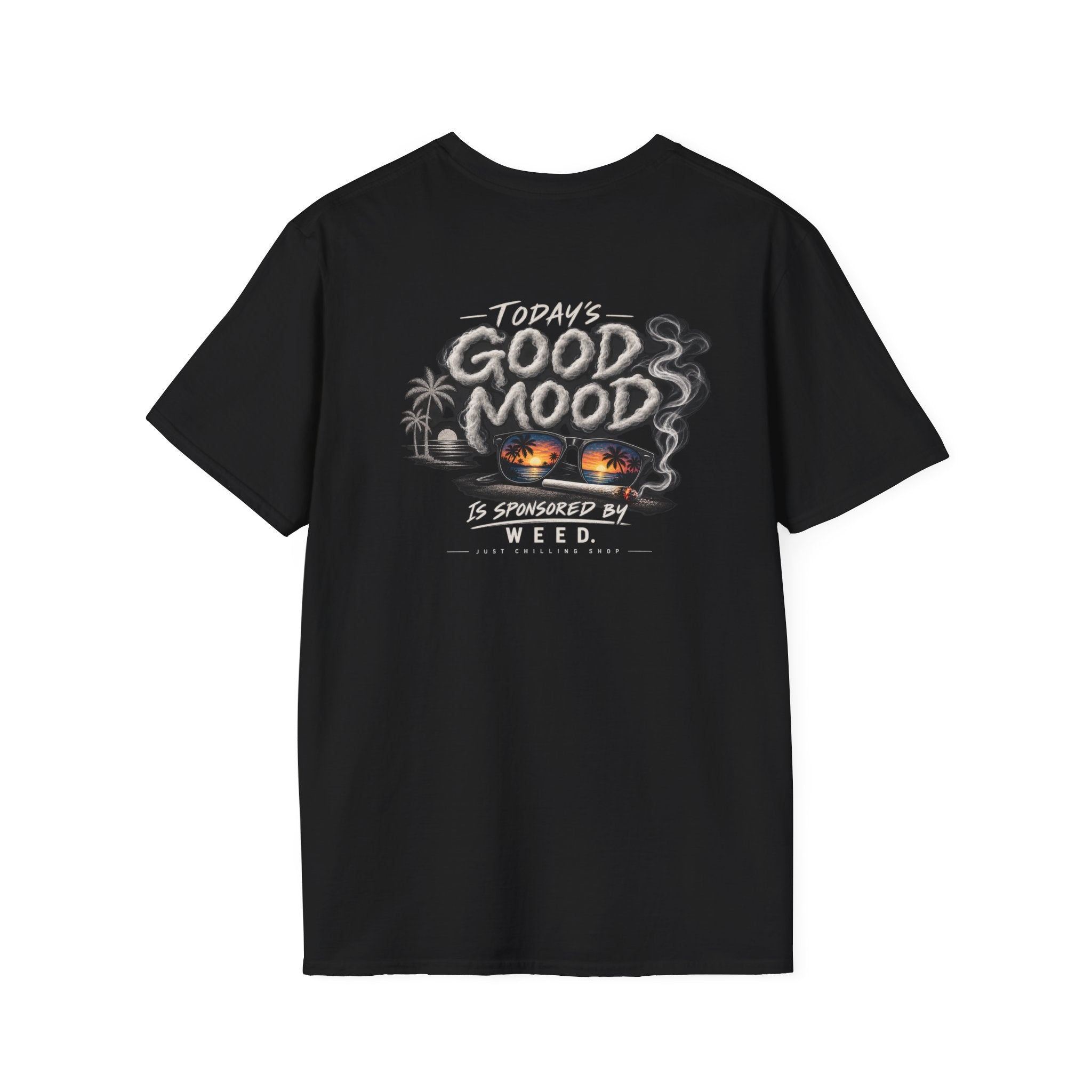Today's good mood was brought to you by weed-  cannabis All Star Basic tee