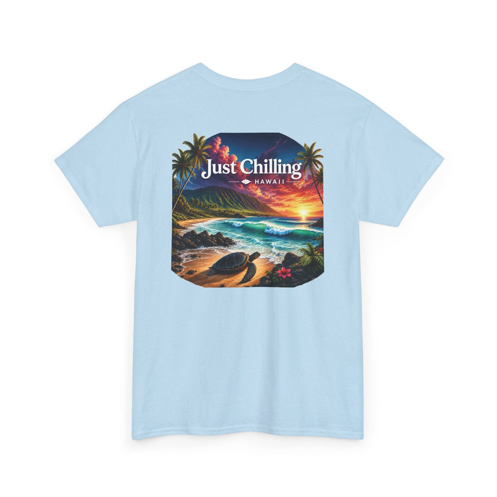 Just Chilling Hawaii Tee — Tropical Sunset Beach T-Shirt