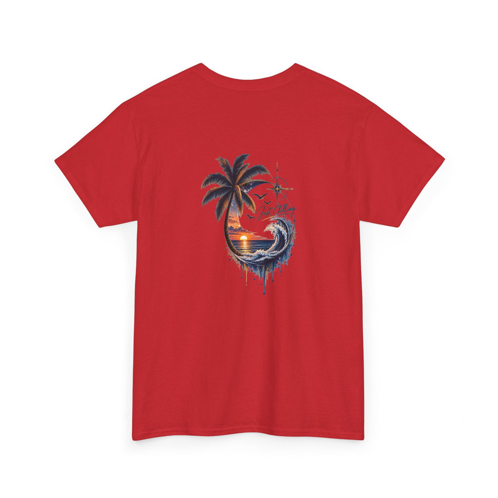 Just Chilling Coastal Sunset Tee