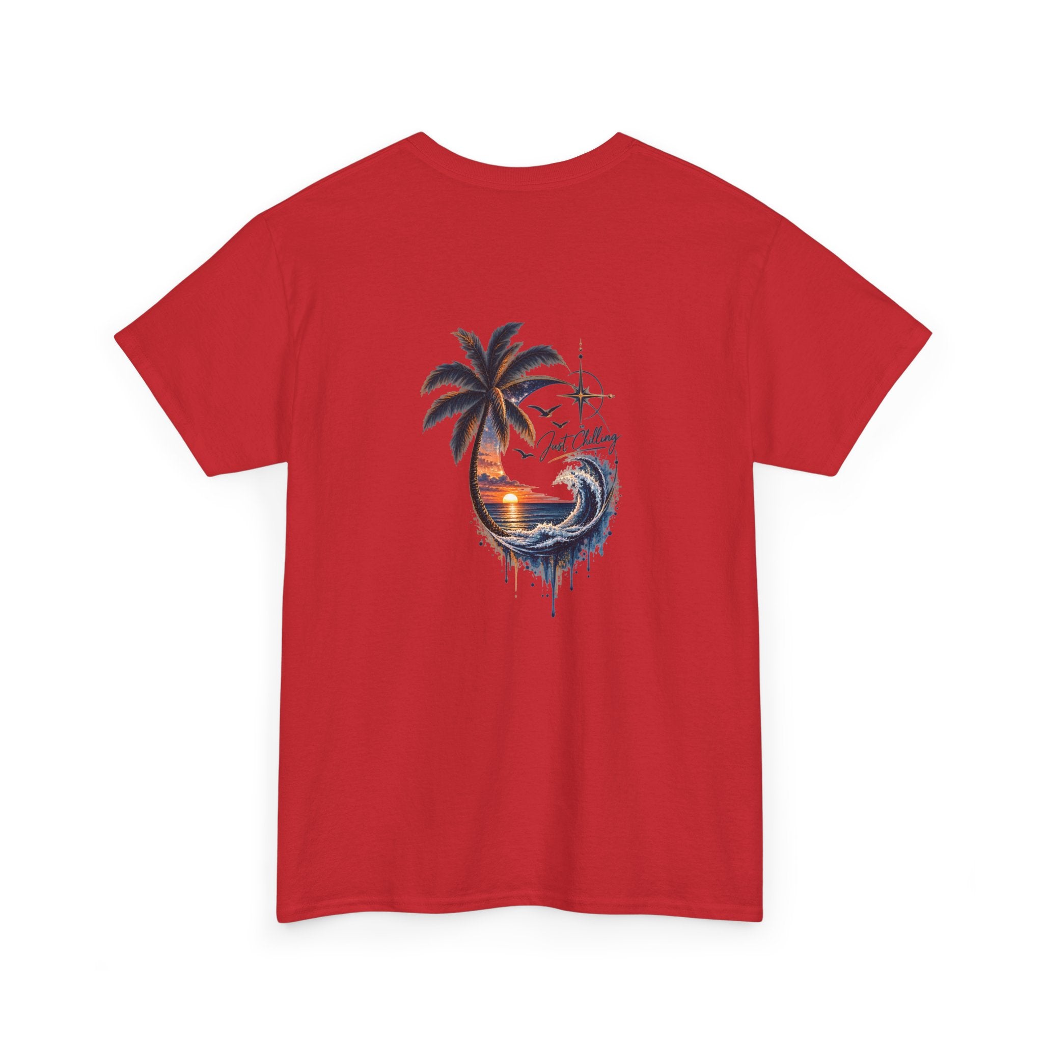 Just Chilling Coastal Sunset Tee