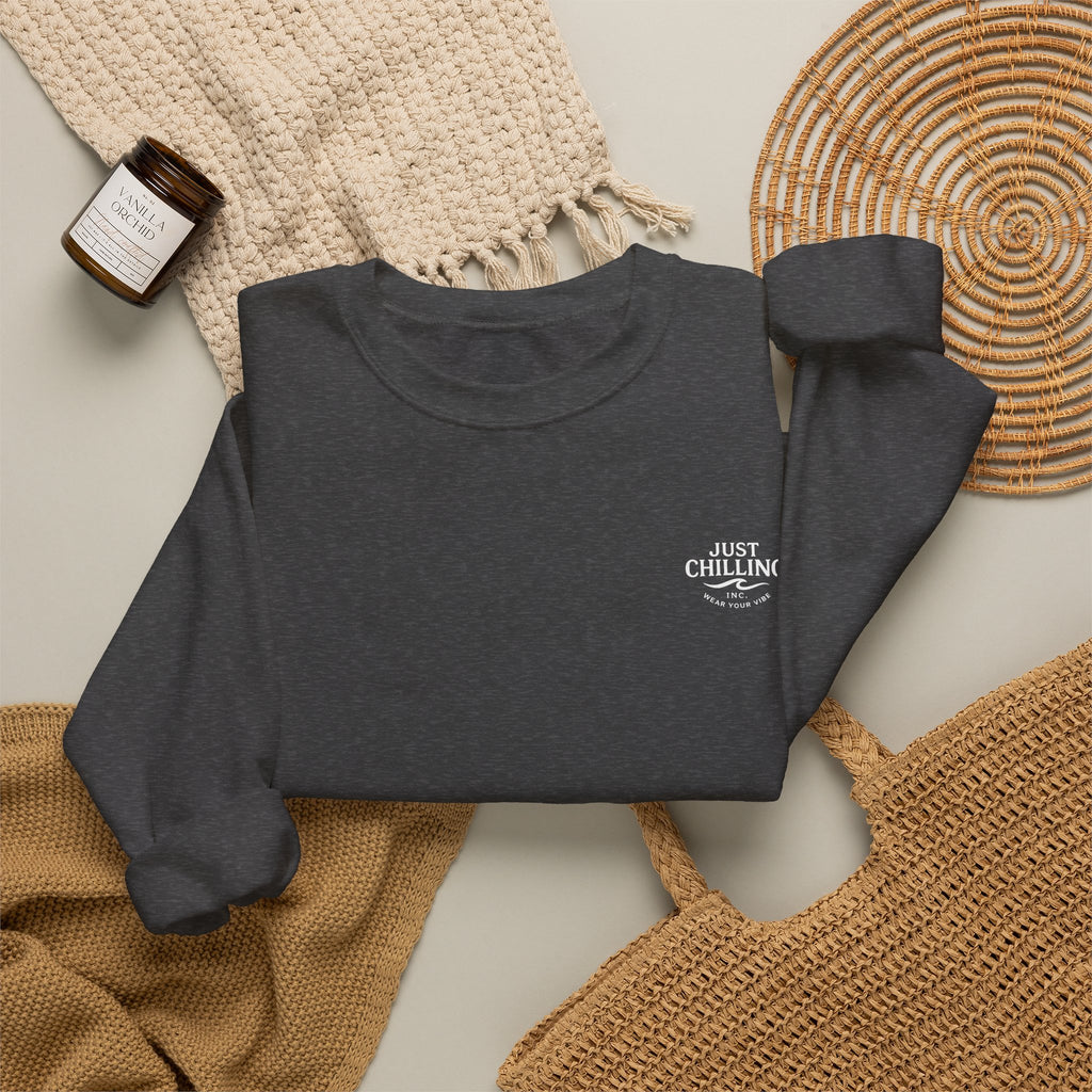 Collect Moments Not Things Crewneck Sweatshirt — Inspirational Graphic Sweatshirt