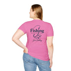 Fishing Addiction Unisex T-Shirt, Casual Wear, Outdoor Shirt, Gift for Fishermen, Summer Tee, Fishing Enthusiast Apparel - Just Chilling Inc.