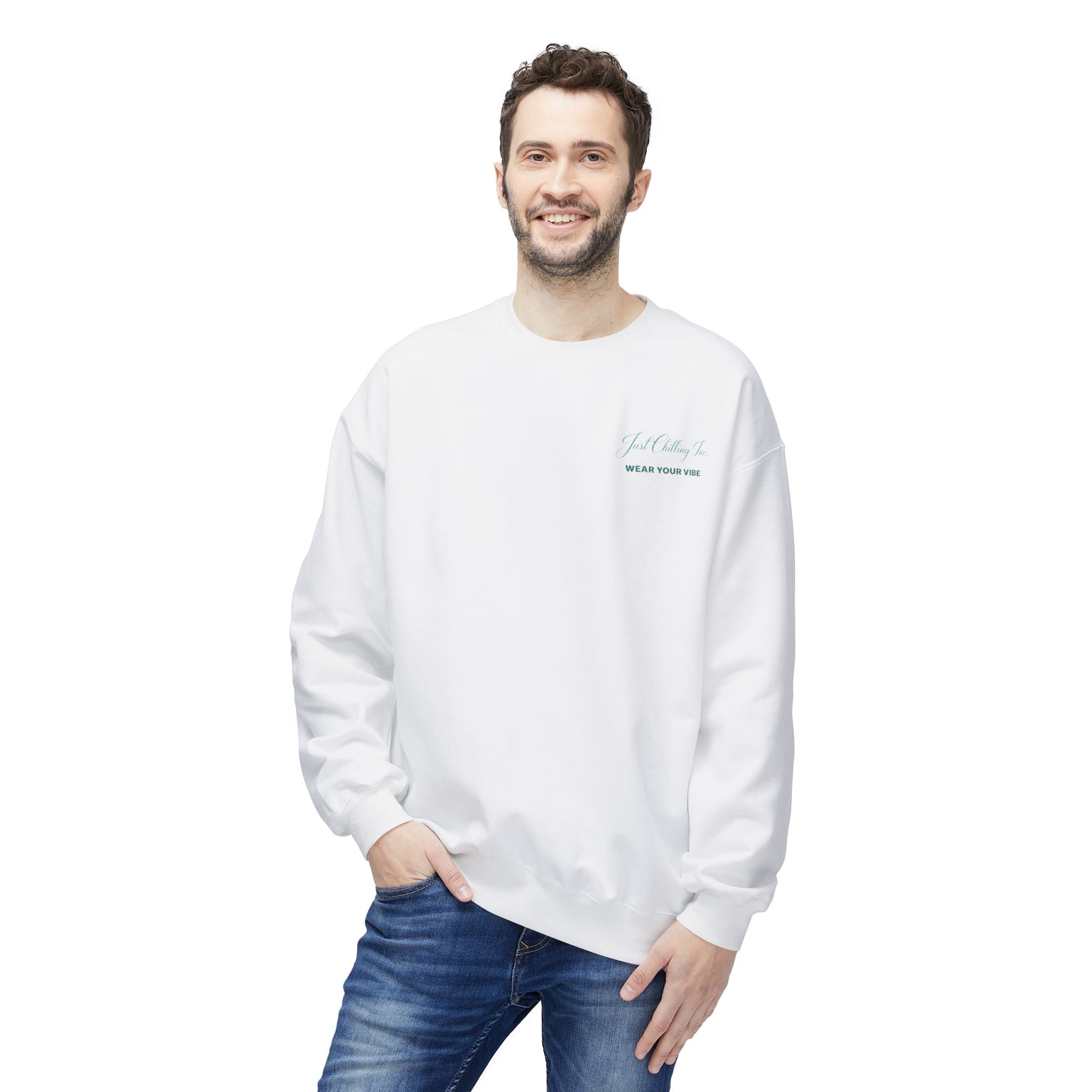 Sweatshirt — "Good Mind, Good Vibes, Good Life" Inspirational Crewneck