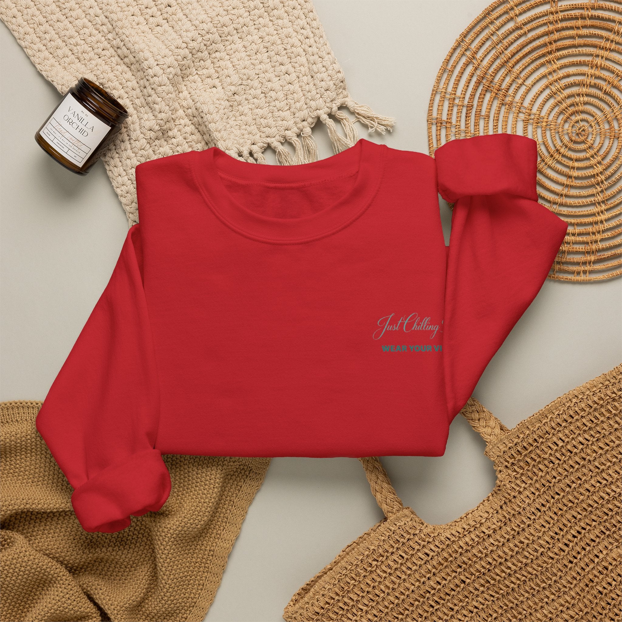 Music is Happiness Lightweight Crewneck Sweatshirt