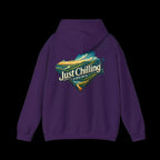 Virginia Scenic Hoodie - Retro Mountain Pullover With Cozy Pouch Pocket - Just Chilling Inc.