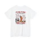 True Story Shrimp Tee — Funny Sharktale's Graphic T-Shirt