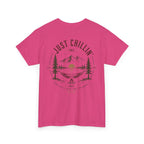 Just Chillin' Inc. Campfire Gathering T-Shirt | Outdoor Tee