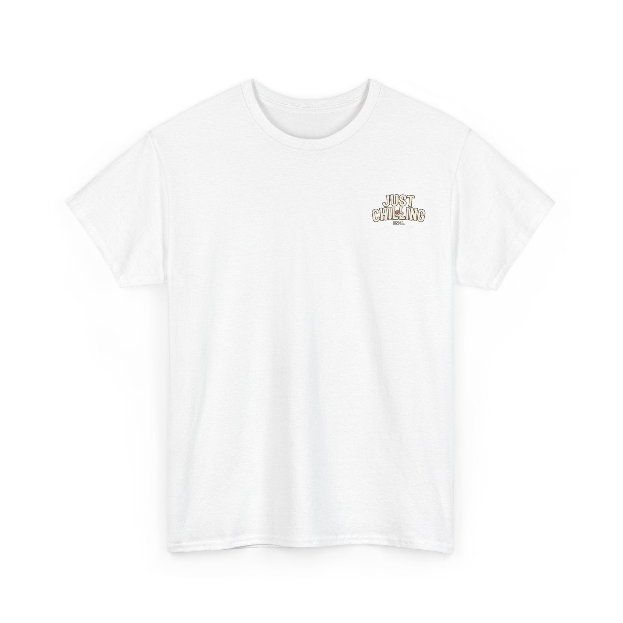 Just Chillin' Inc. Campfire Gathering T-Shirt | Outdoor Tee