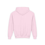 Youth Hooded Sweatshirt - Soft Cotton Polyester Hoodie with Kangaroo Pocket - Just Chilling Inc.
