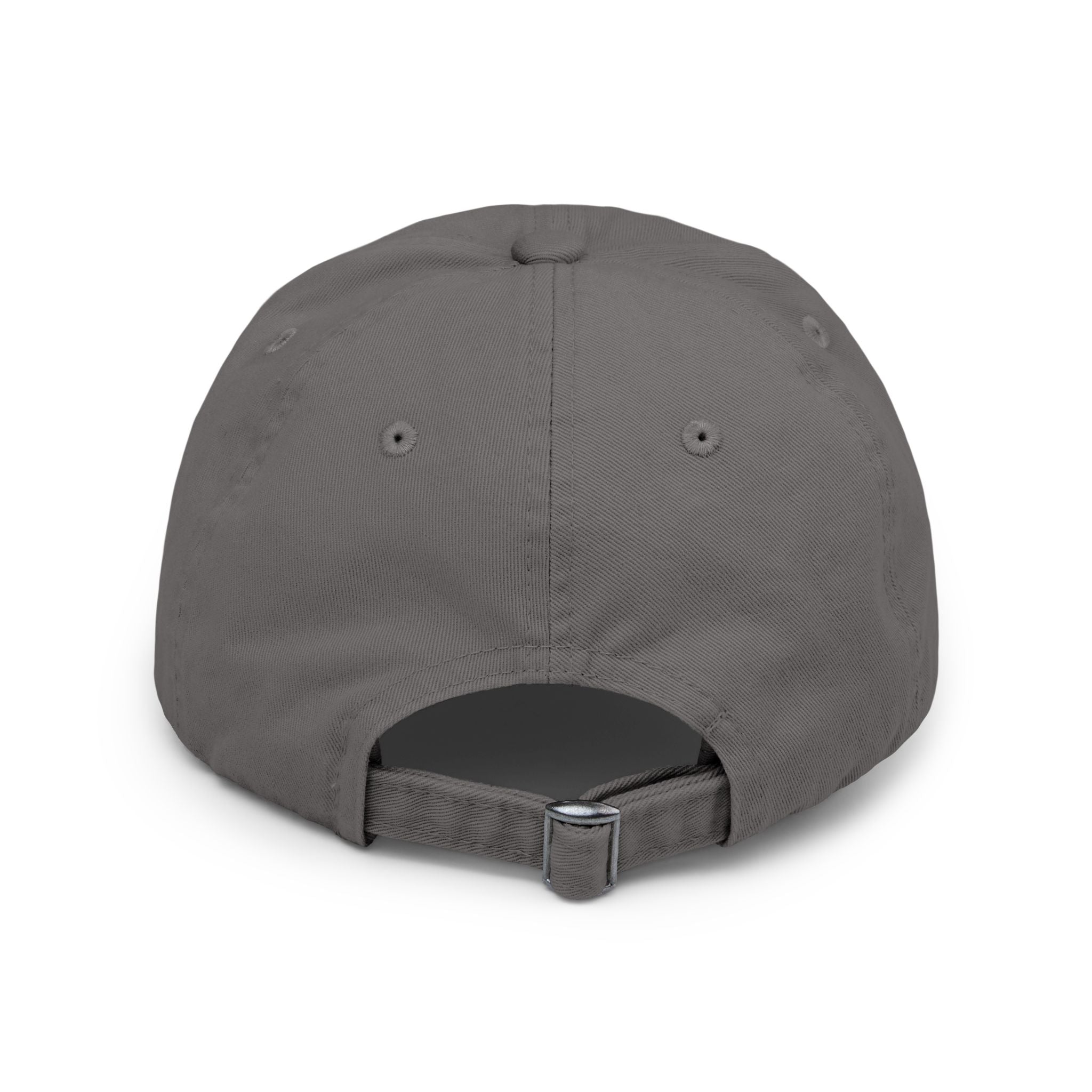 Distressed Baseball Cap - "Wishin' I Was Fishin'" Vintage Fishing Hat