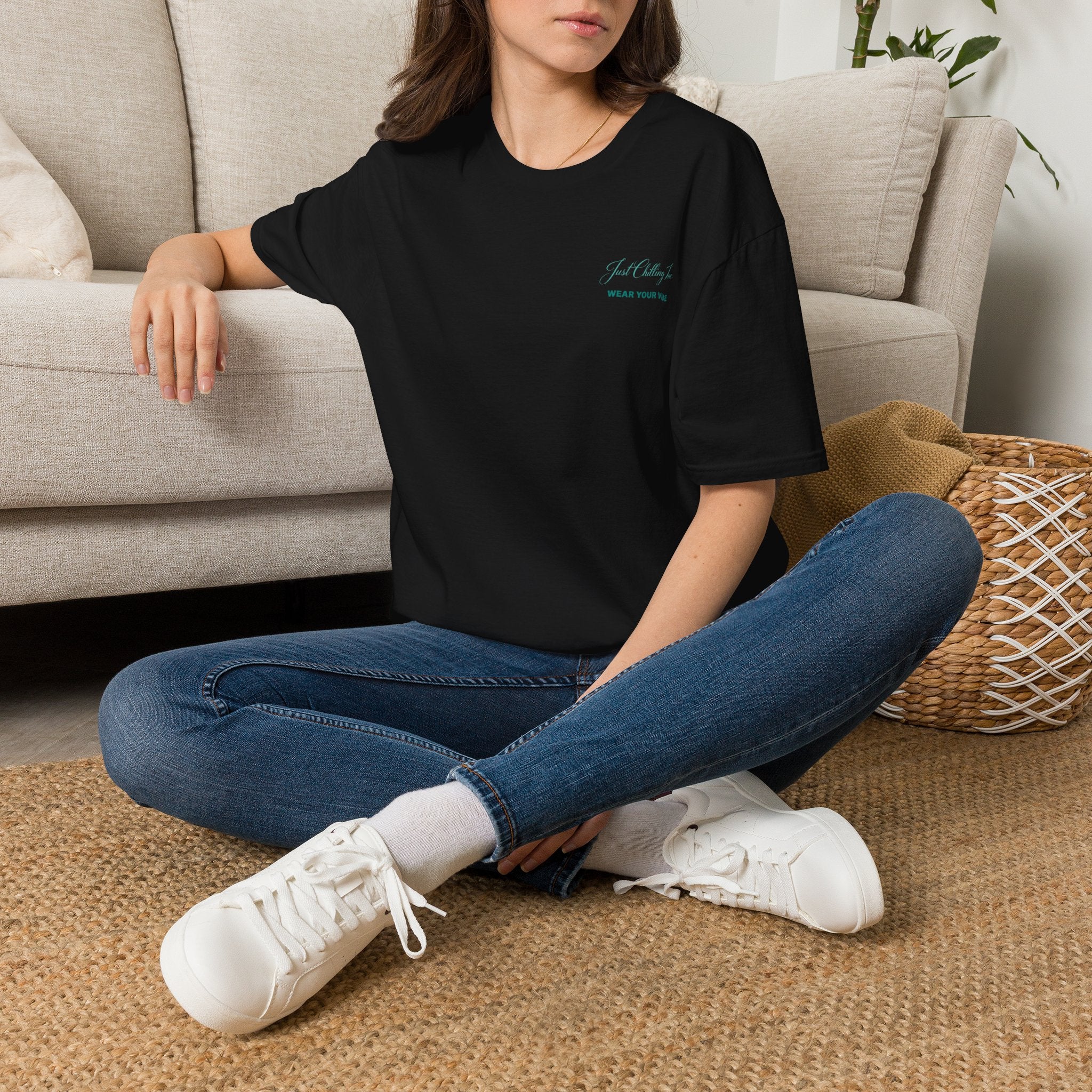 Just Keep Going T-Shirt – Minimal Inspirational "Wear Your Vibe" Chest Tee