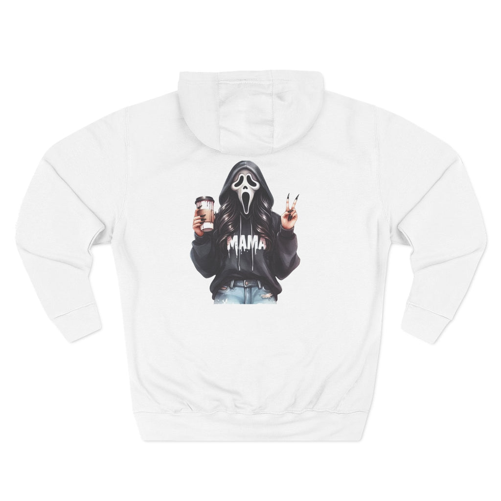 Three-Panel Fleece Hoodie mama rocking her dark side