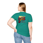 Just Chilling Unisex Softstyle T-Shirt, Casual Tee, Summer Wear, Vermont Graphic Tee, Relaxed Fit Shirt, Outdoor Adventure Top