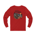Long Sleeve Tee — "Just Chilling" Camper Van Camping Graphic