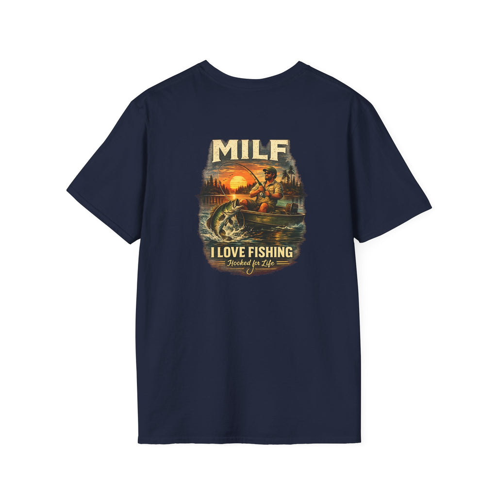 Unisex Jersey Short Sleeve Tee – Man I Love Fishing (MILF Edition)