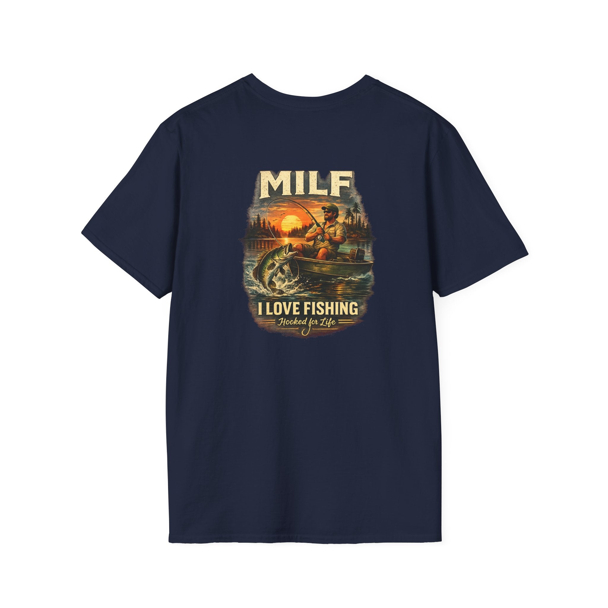 Unisex Jersey Short Sleeve Tee – Man I Love Fishing (MILF Edition)