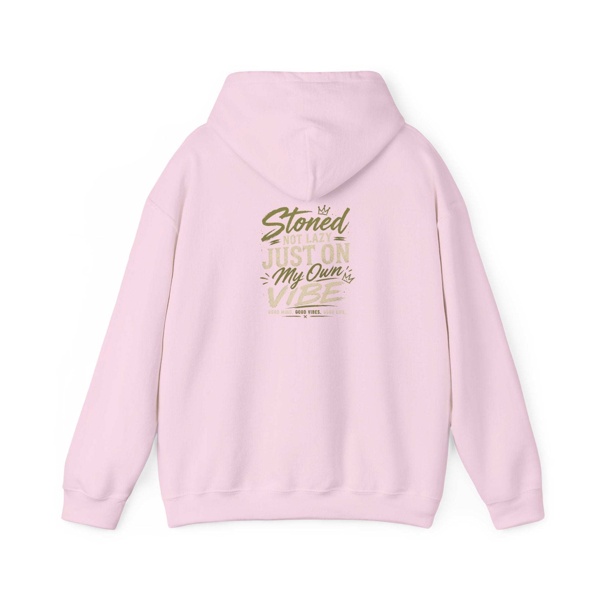Stoned Not Lazy Just On My Own Vibe Hoodie | Just Chilling