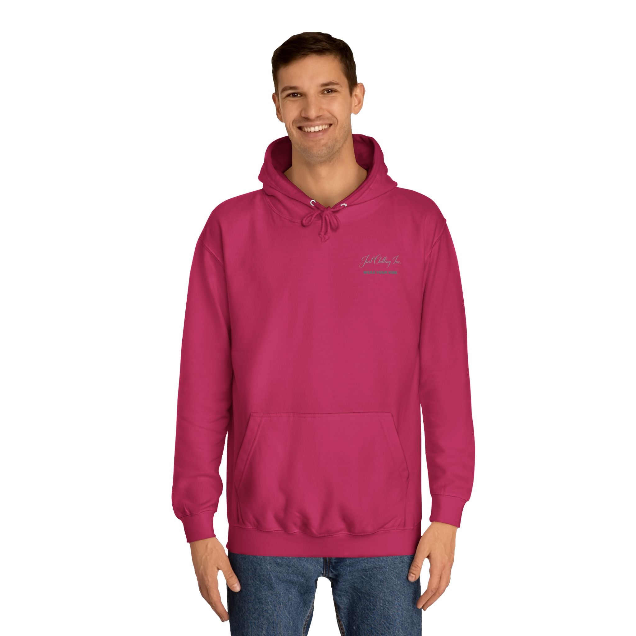 Iowa State Hoodie — 'Iowa Just Chilling' Retro Landscape College Sweatshirt