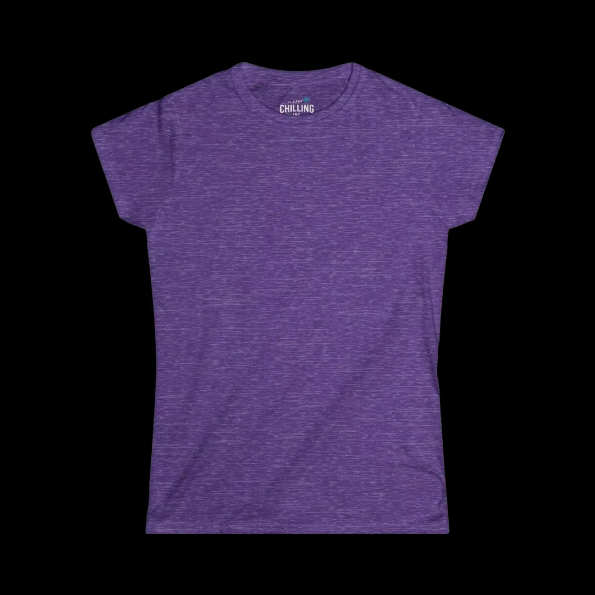 Women's Softstyle Tee - Comfortable Cotton Shirt With Stoner Vibes & Unique Graphic - Just Chilling Inc.