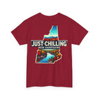 Just Chilling Unisex Heavy Cotton Tee, Relaxed Vintage Style Shirt, Great for Casual Outings, Perfect for Lazy Days, Gift for Friends, [...]