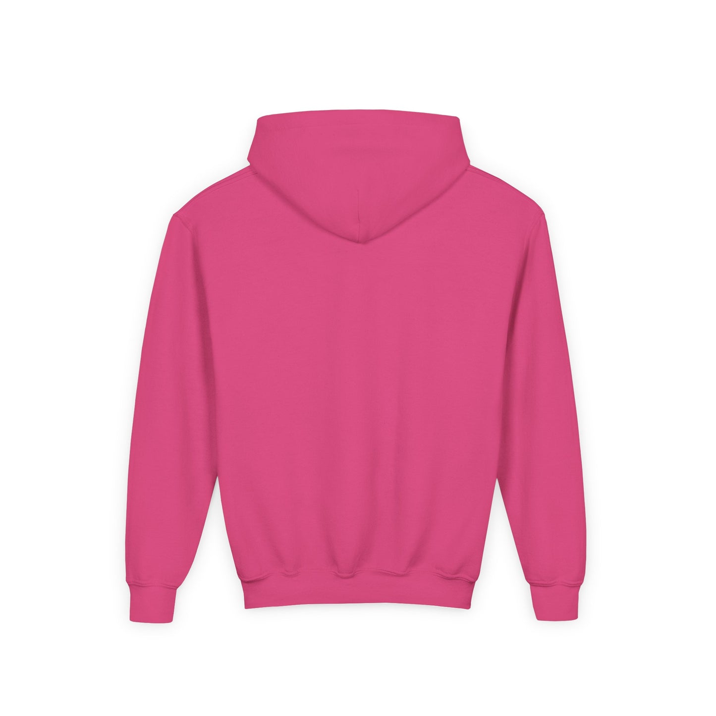 Youth Hooded Sweatshirt - Soft Cotton Polyester Hoodie with Kangaroo Pocket