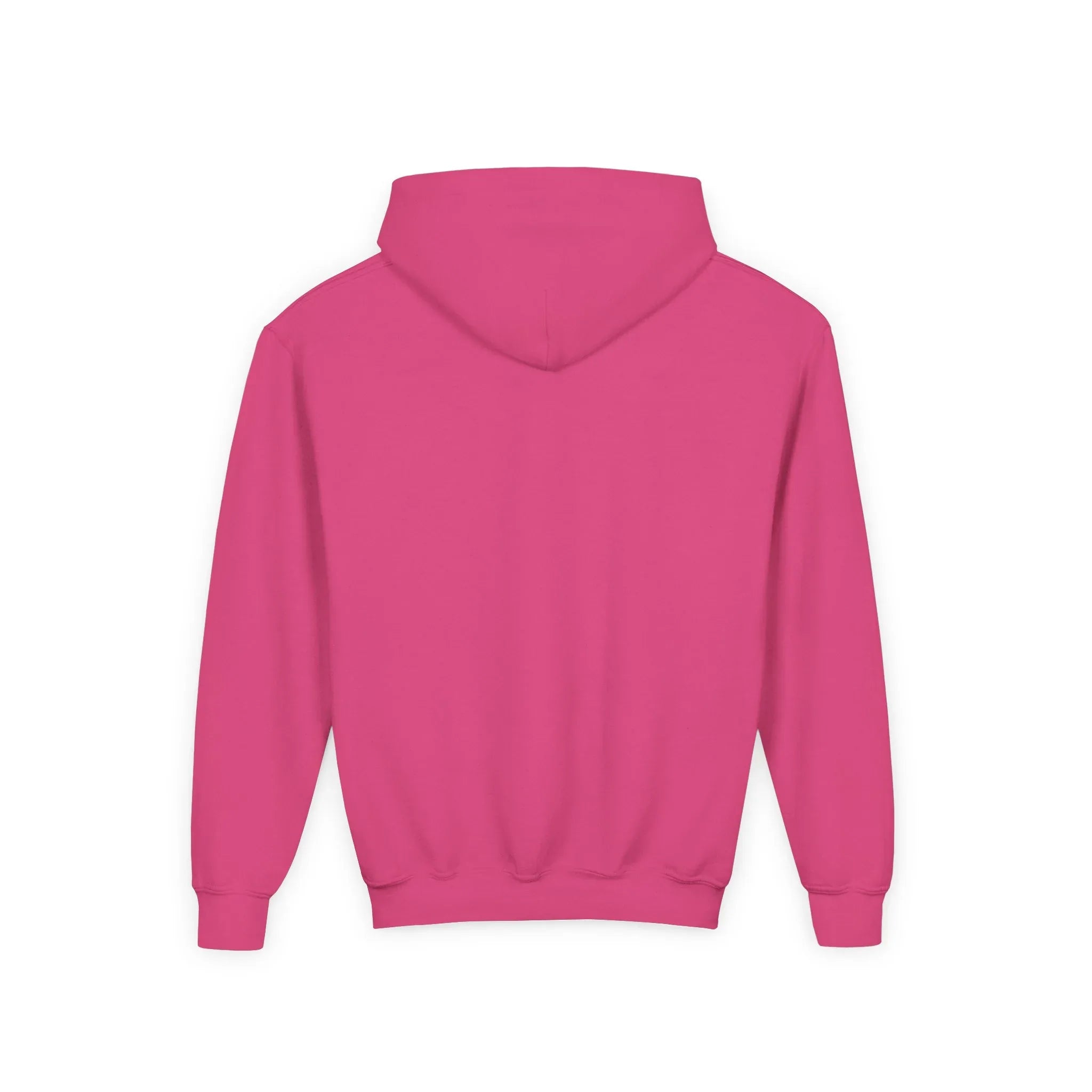 Youth Hooded Sweatshirt - Soft Cotton Polyester Hoodie with Kangaroo Pocket - Just Chilling Inc.