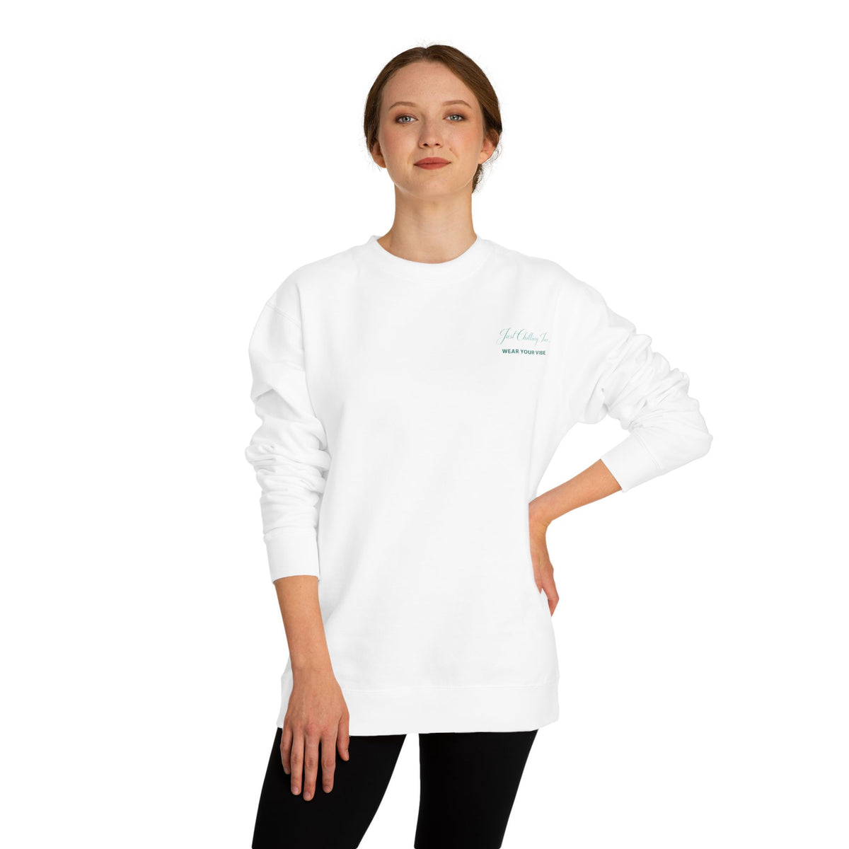 Just Chilling Sweatshirt — Cozy Lake Sunset Crewneck
