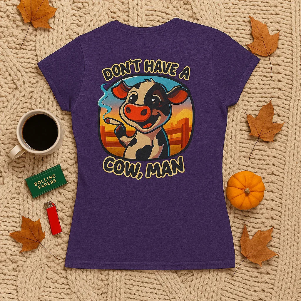Women's Softstyle Tee - Comfortable Cotton Shirt With Stoner Vibes & Unique Graphic - Just Chilling Inc.