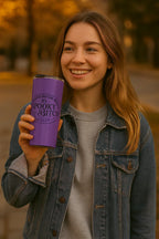 20oz Fishing tumbler Its Spooky B*tch Seaspn - Just Chilling Inc.