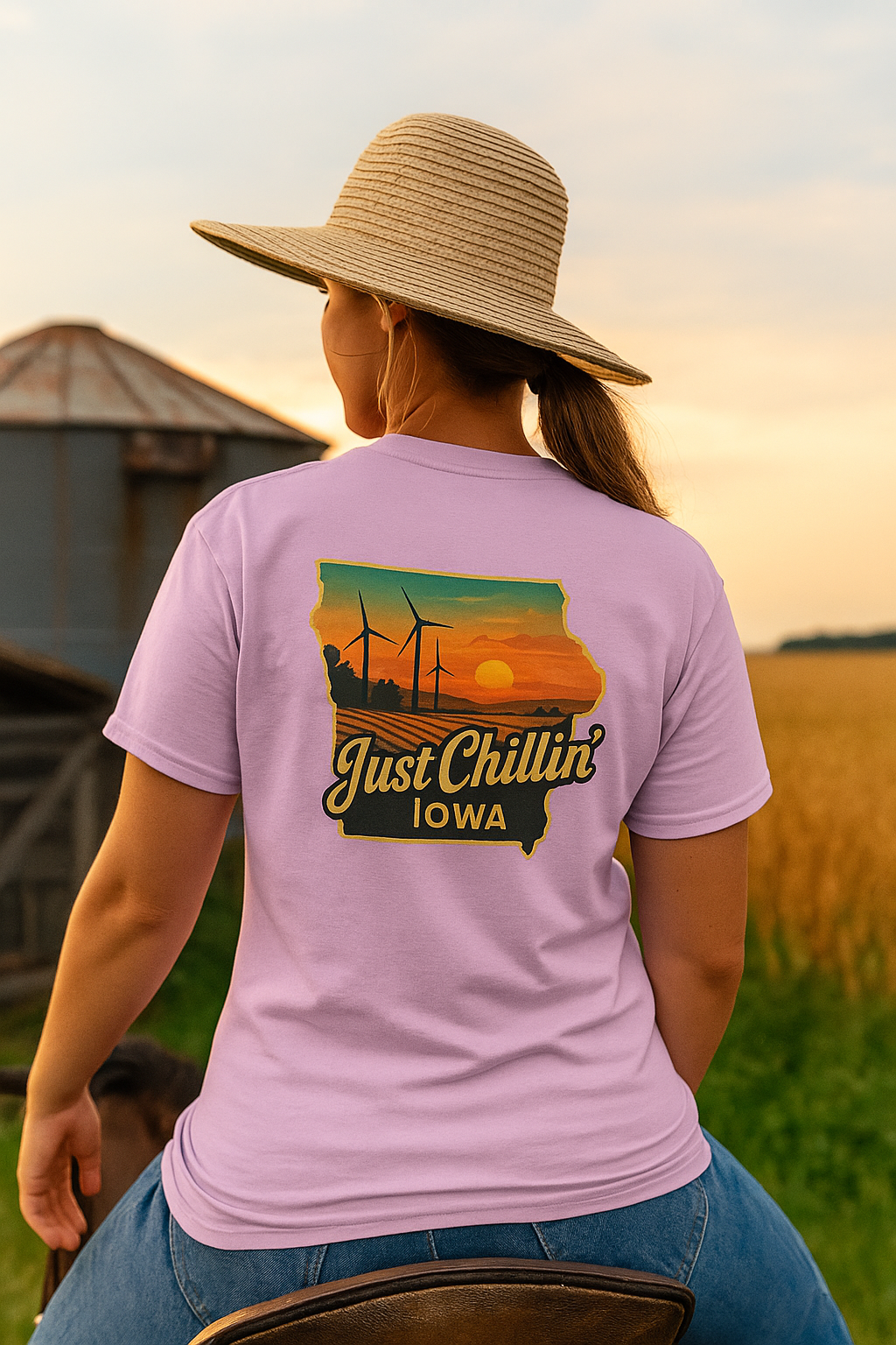 Garment Dyed T-Shirt - Unisex Cotton Tee With Unique Color Texture & Relaxed Fit