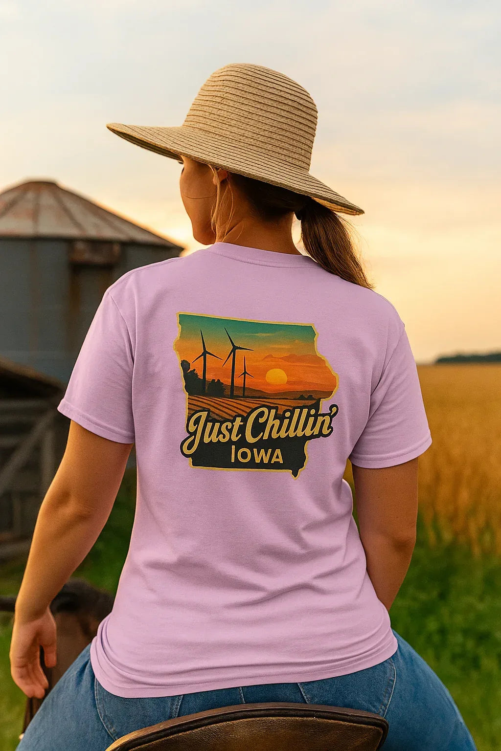 Garment Dyed T-Shirt - Unisex Cotton Tee With Unique Color Texture & Relaxed Fit - Just Chilling Inc.