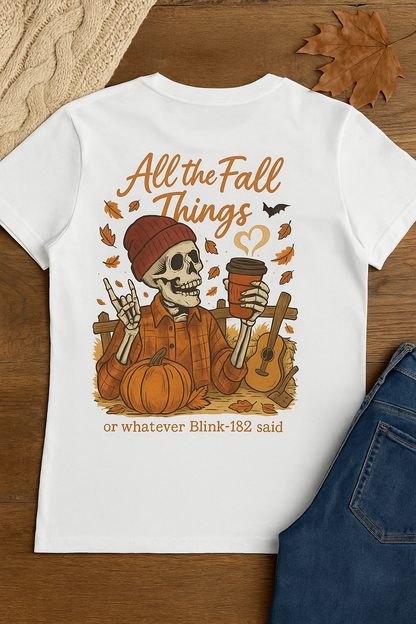 Women's Softstyle Tee - Cozy Cotton Fall T-Shirts | Casual Autumn Top