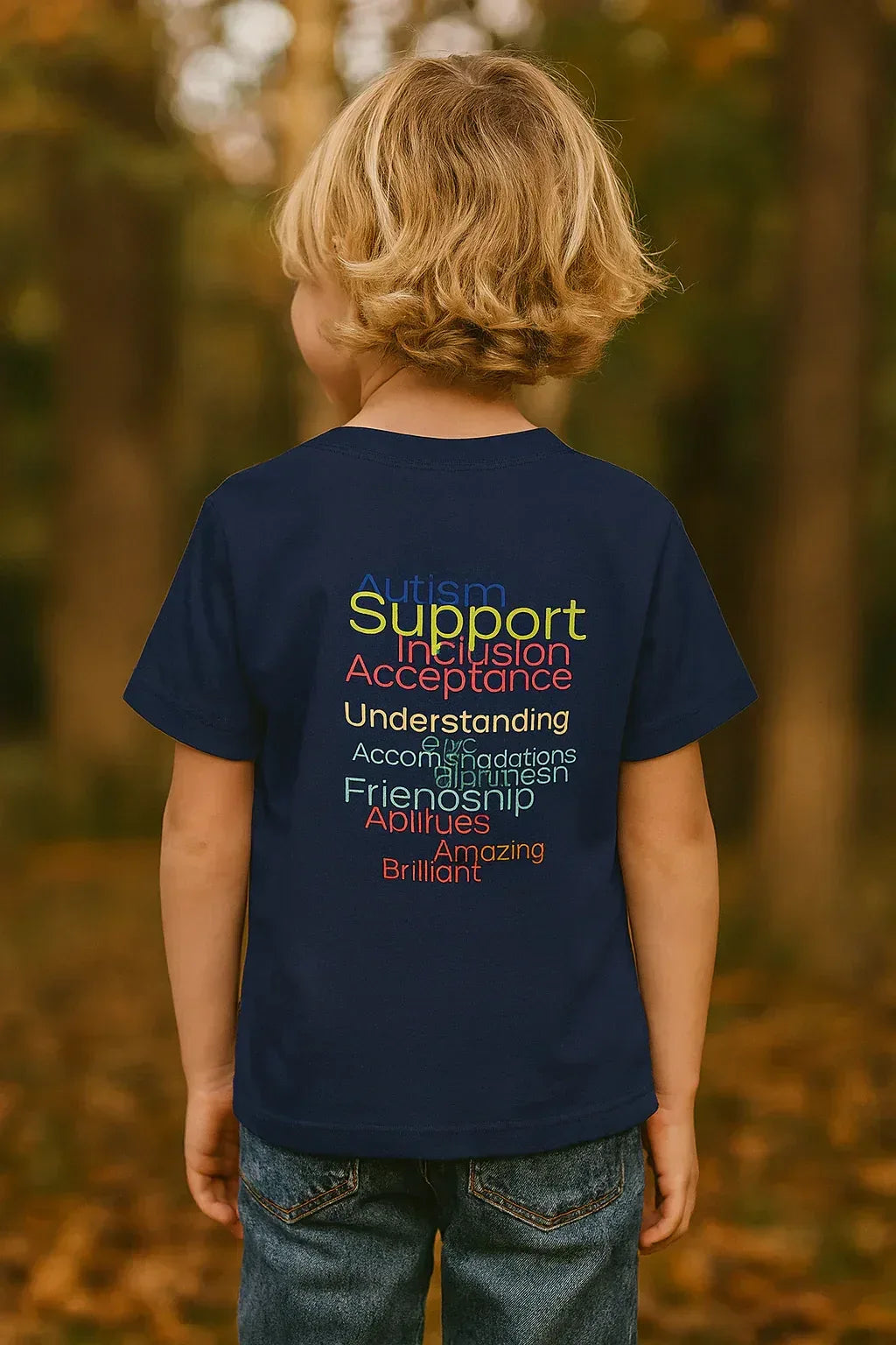 Toddler Short Sleeve Tee – Autism Support Shirt | Soft Cotton Kids T-Shirt - Just Chilling Inc.