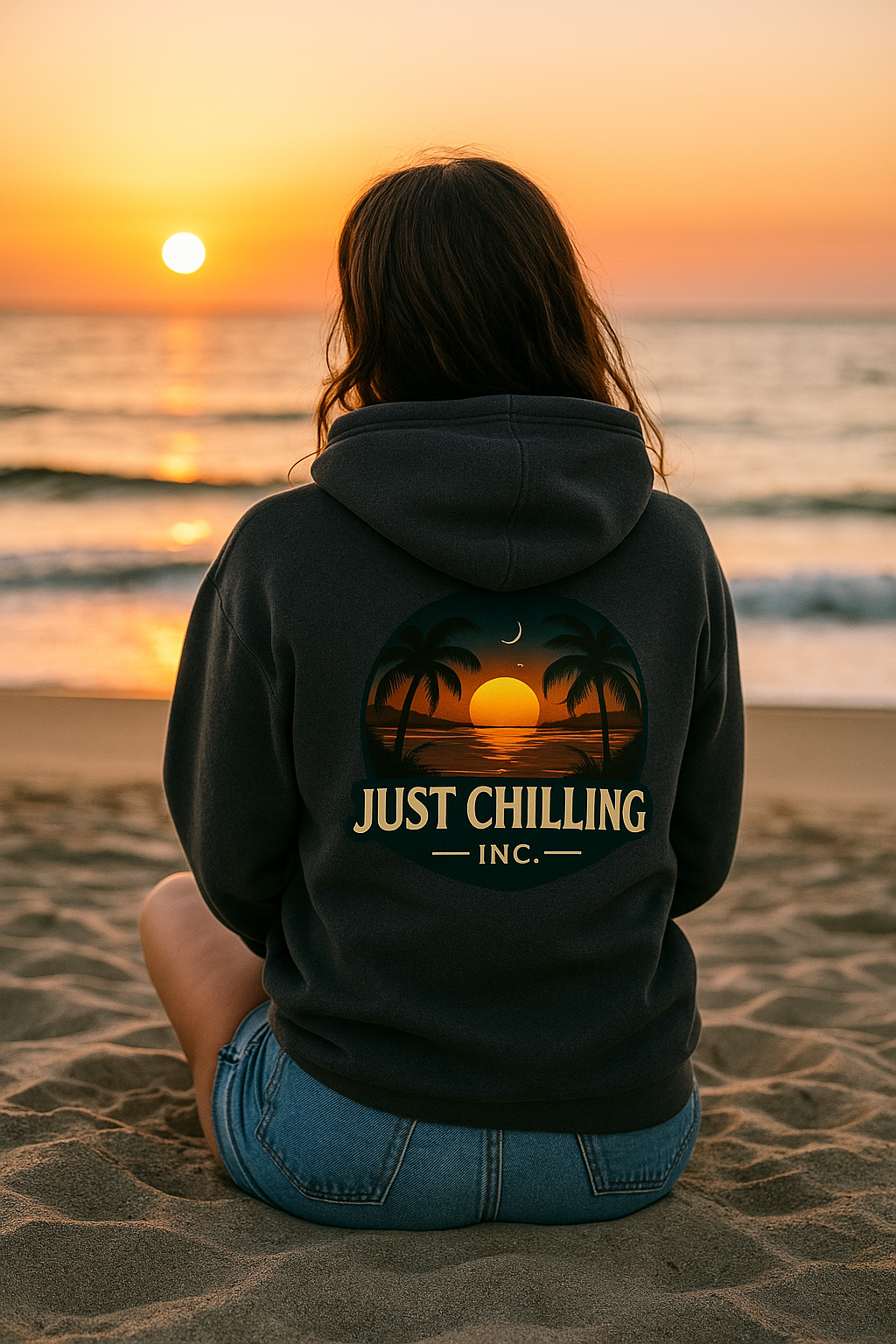 Full Zip Hooded Sweatshirt – Classic Fit Cotton Polyester Blend Hoodie