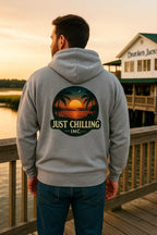 Full Zip Hooded Sweatshirt – Classic Fit Cotton Polyester Blend Hoodie - Just Chilling Inc.