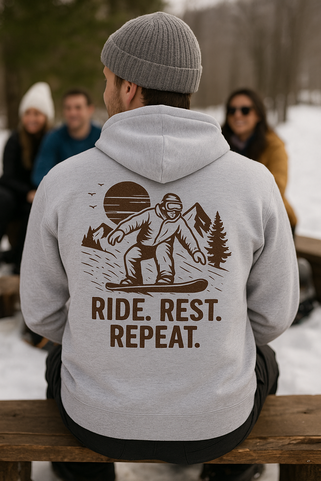 Unisex Supply Hoodie – Midweight Cotton Polyester Pullover Fleece Top