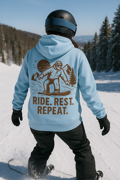 Unisex Supply Hoodie – Midweight Cotton Polyester Pullover Fleece Top