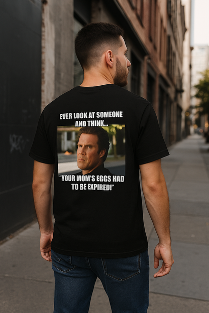 Meme T-Shirt - Funny Expired Eggs Meme Shirt | Soft Cotton Unisex Tee