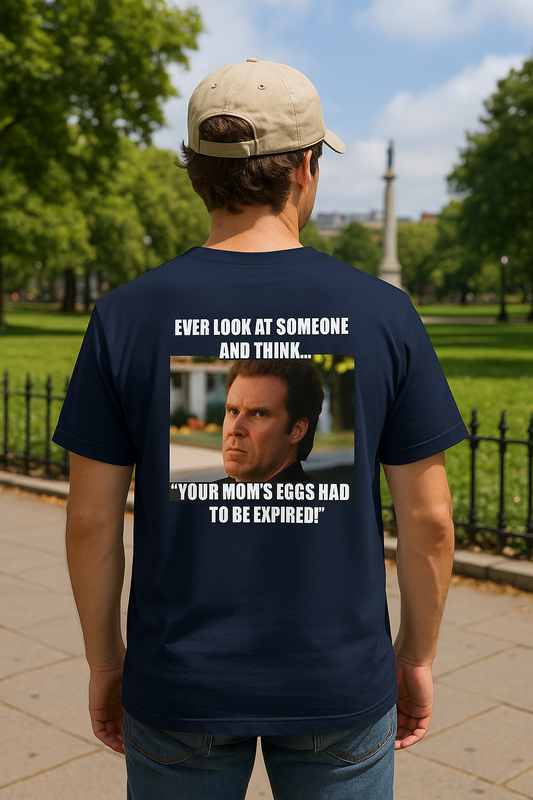 Meme T-Shirt - Funny Expired Eggs Meme Shirt | Soft Cotton Unisex Tee