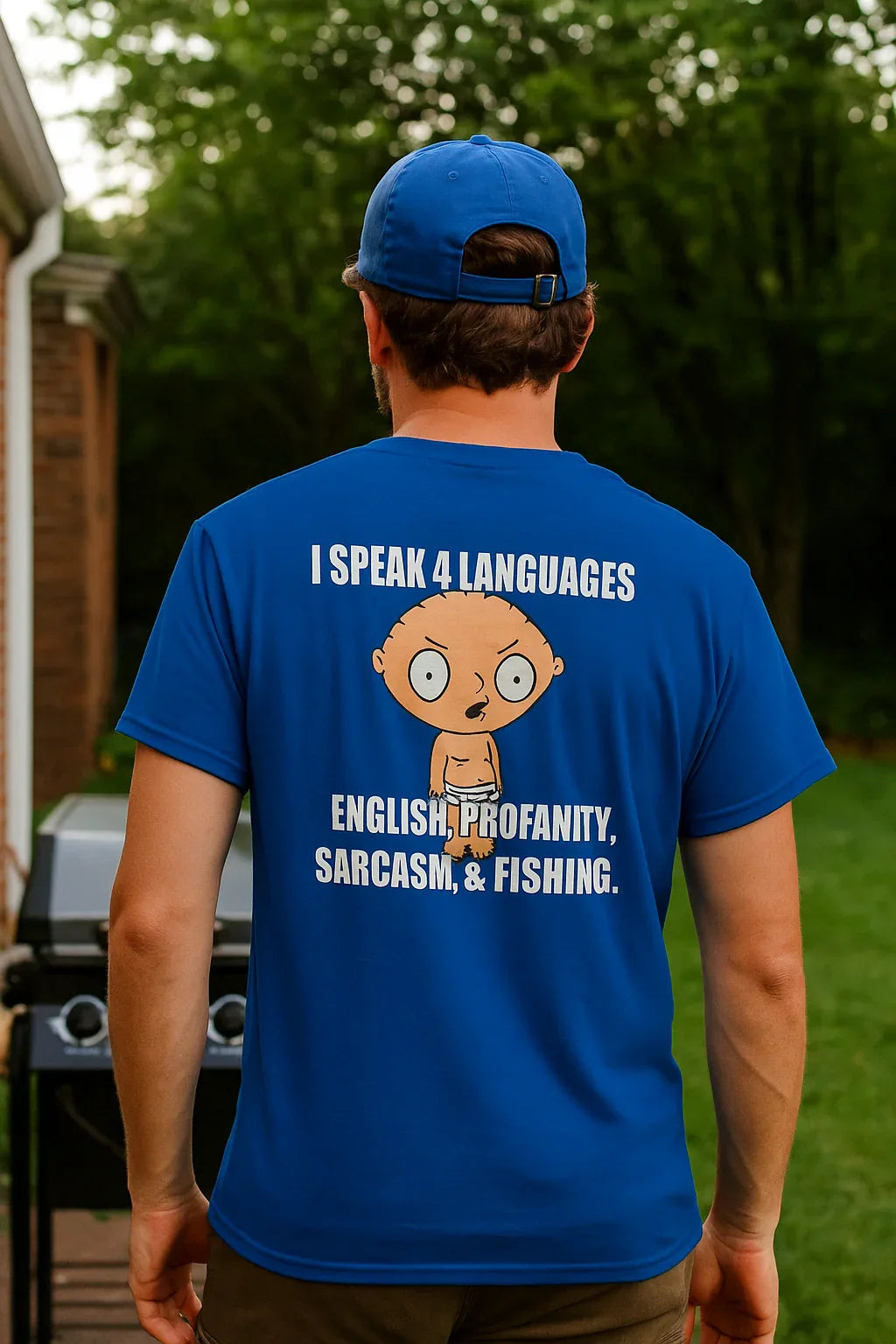 Heavy Cotton Tee – Classic Fit T-Shirt With Tear Away Label & Crew Neck - Just Chilling Inc.