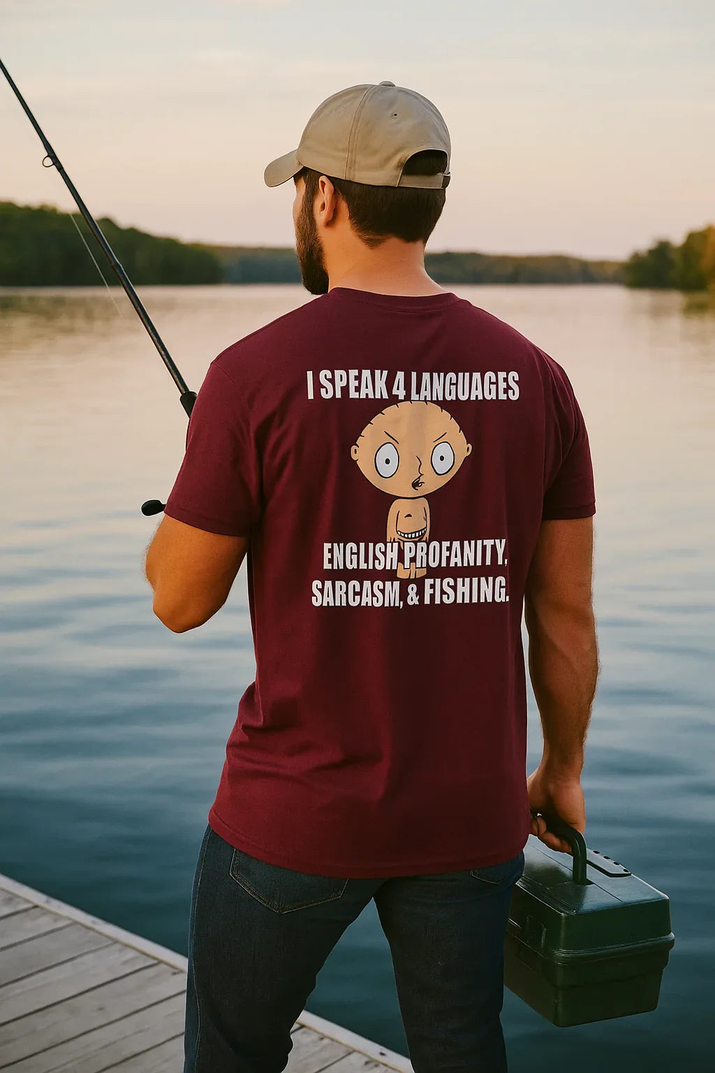 Heavy Cotton Tee – Classic Fit T-Shirt With Tear Away Label & Crew Neck - Just Chilling Inc.