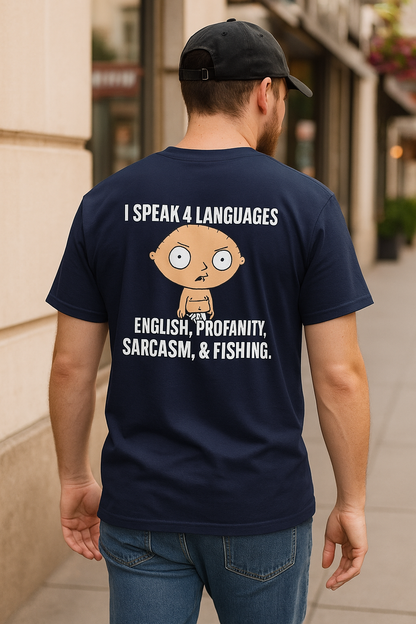 Heavy Cotton Tee – Classic Fit T-Shirt With Tear Away Label & Crew Neck