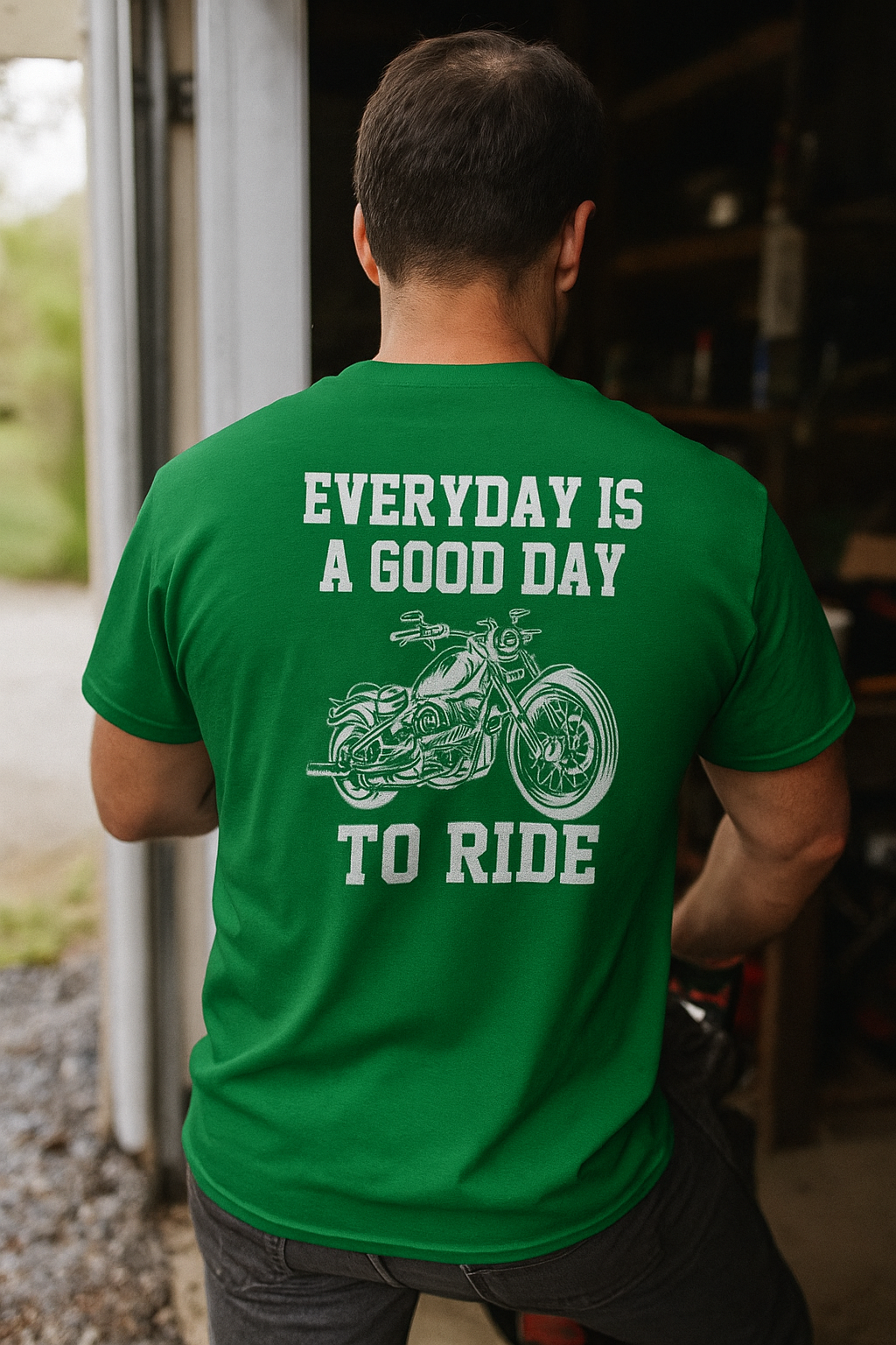 Men's Short Sleeve Tee - Comfortable Cotton Crew Neck Relaxed Fit Shirt